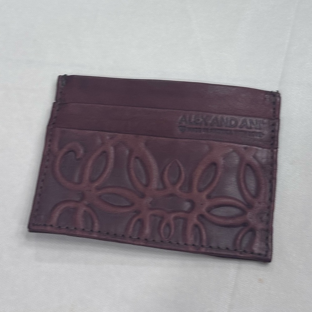 Like New | Alex and Ani |  Women’s Brown Leather Card Case